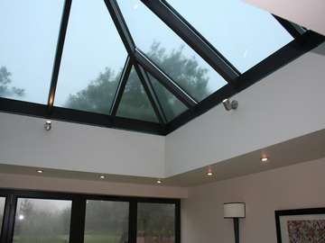 Mr & Mrs W. - SOUTHPORT, LANCASHIRE : HWL THERMALly broken skylight system RAL 7034 Glazed with Celcius Clear, self clean glass. Two Electric roof ventilators with Rain censors . Roof lantern Lancashire with aluminium folding doors Lancashire. Our Aluminium Powder coated roof lanterns can be found in any RAL colour in either 28mm argon filed double glazing or 44mm argon filed triple glazing. Our Aluminium Roof lanterns can be found on the Wirral in either West Kirby CH48, and Aluminium roof lanterns in Caldy CH48. Aluminium Roof lanterns can also be found in Liverpool in Formby, Crosby, Southport, Nearer to Manchester you can find our Aluminium Roof lanterns in Wilmslow, Alderly Edge and Nutsford. We have installed aluminium roof lanterns in Prestbury near Wilmslow. Aluminium Bi-fold doors have been largely demanded in Tarpoley. Our Aluminium Bi fold range is polyester powder coated. They can come with either 28 mm argon filed double glazing or 44mm argon filed triple glazing. O